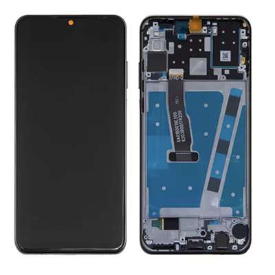 LCD+TOUCH+FRAME NERO PER HUAWEI P30 LITE