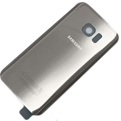 SCOCCA COPRI BATTERIA PER SAMSUNG S7 SILVER ORIGINALE SMONTATA