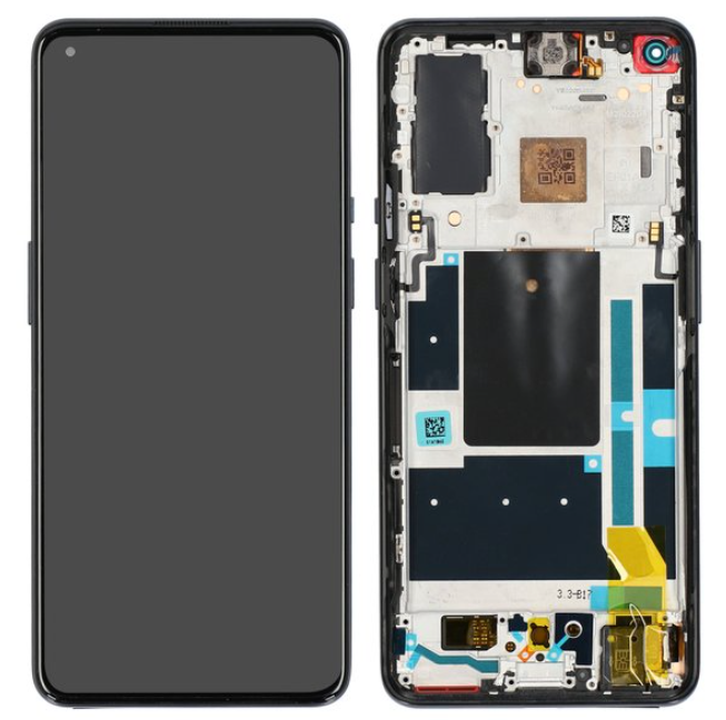 LCD+TOUCH+FRAME PER ONEPLUS 9 NERO