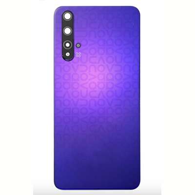 SCOCCA COPRI BATTERIA PER HUAWEI NOVA 5T  VIOLA ORIGINALE SMONTATA