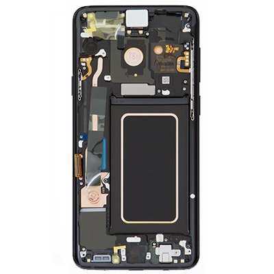 LCD+TOUCH+FRAME NERO PER SAMSUNG S9 PLUS CHANGE GLASS