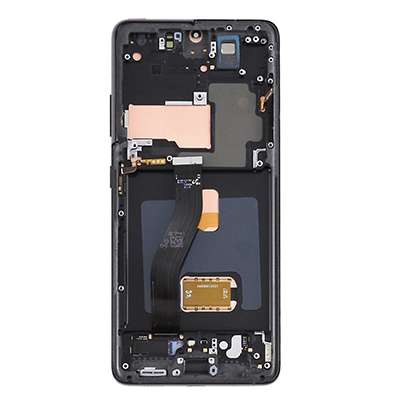 LCD+TOUCH+FRAME PER SAMSUNG S21 ULTRA CHANGE GLASS