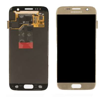 LCD+TOUCH PER SAMSUNG GALAXY S7 G930F GOLD ORIGINALE S/V