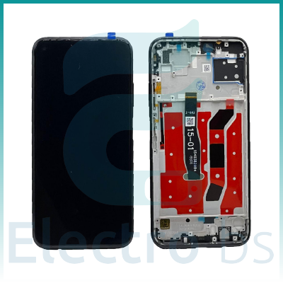 LCD+TOUCH+FRAME NERO PER HUAWEI P40 LITE JNY-L21A JNY-LX1