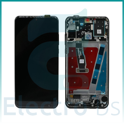 LCD+TOUCH PER HUAWEI P30 LITE / NOVA 4E / P30 LITE 2020 NERO MAR-L01A MAR-L21A MAR-LX1A MAR-LX2