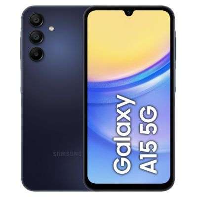 SAMSUNG GALAXY A15 5G BLUE BLACK 4 + 128 GB