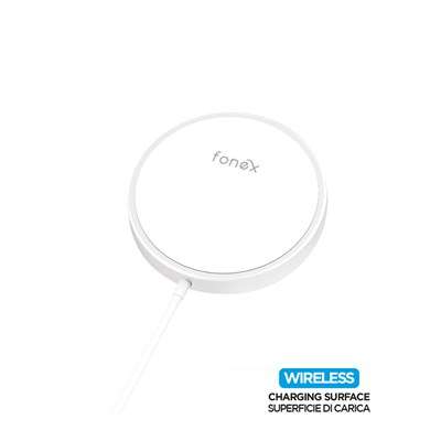 wireless charger 15W | Bianco