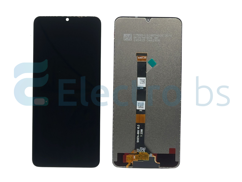 LCD PER REALME C53 / REALME NARZO N53 / REALME C51 / REALME C36 / REALME NOTE 50 RMX3760 RMX3834