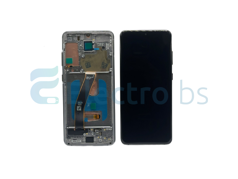 LCD + FRAME NERO PER SAMSUNG GALAXY S20 g980f / s20 5g g981b OLED