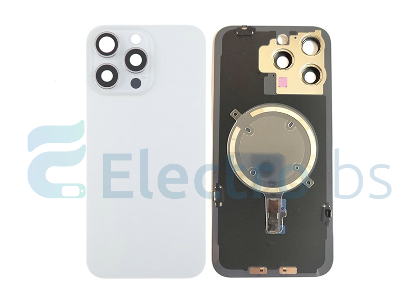 SCOCCA CON SUPPORTO IPHONE 15 PRO MAX BIANCA