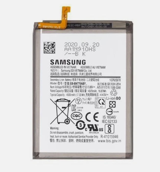 BATTERIA ORIGINALE SMONTATA PER SAMSUNG GALAXY NOTE 10 LITE