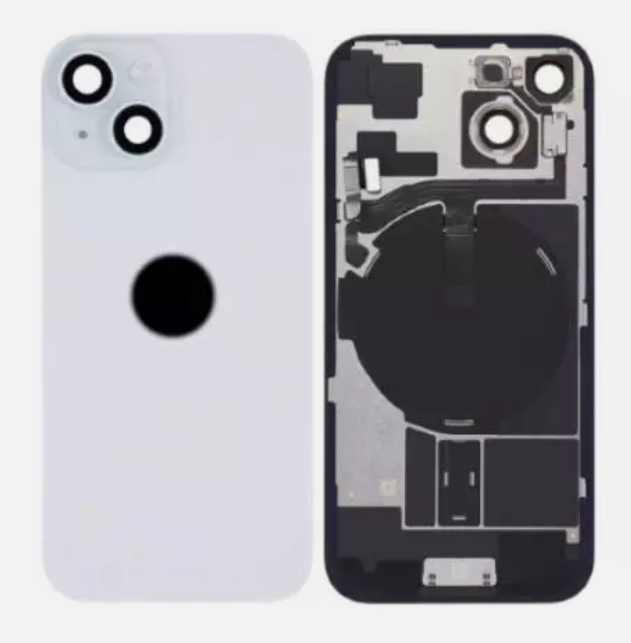 SCOCCA  CON SUPPORTO IPHONE 15 BIANCA