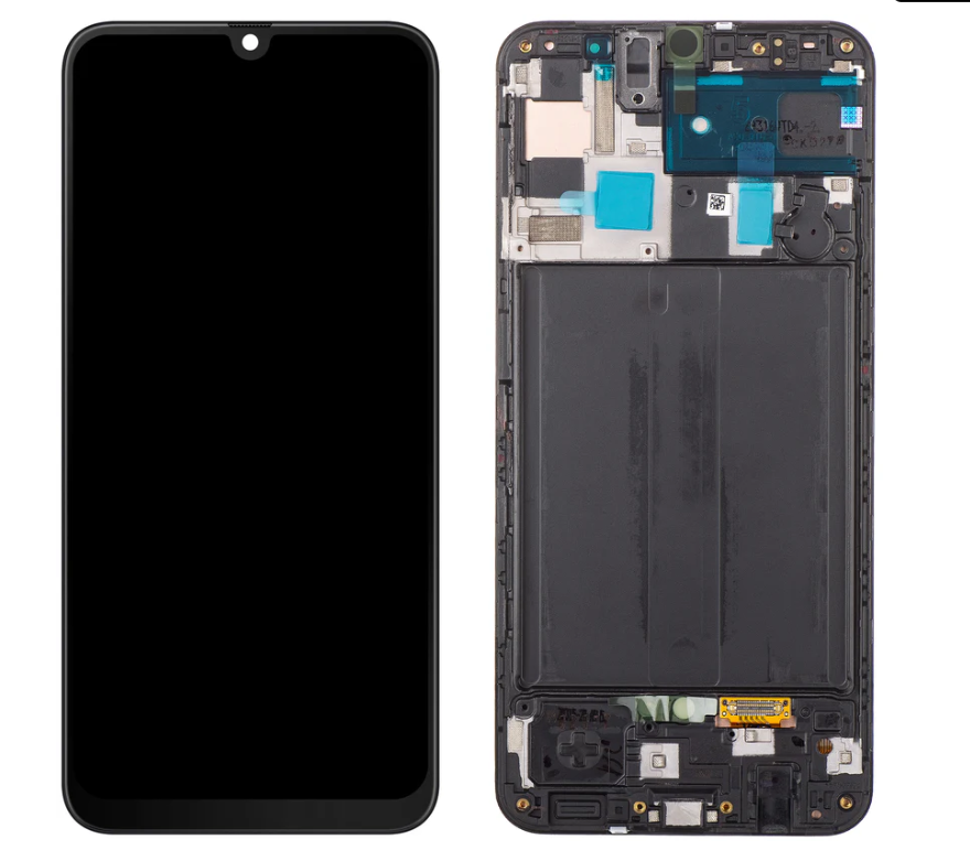LCD + FRAME PER SAMSUNG GALAXY A50 A505 SERVIC PACK