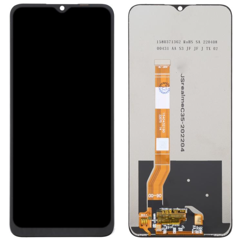 LCD PER OPPO A56S / A57 5G / A77 5G / A78 5G / K10 5G / ONE+ NORD N20 SE NERO ORIGINALE OEM
